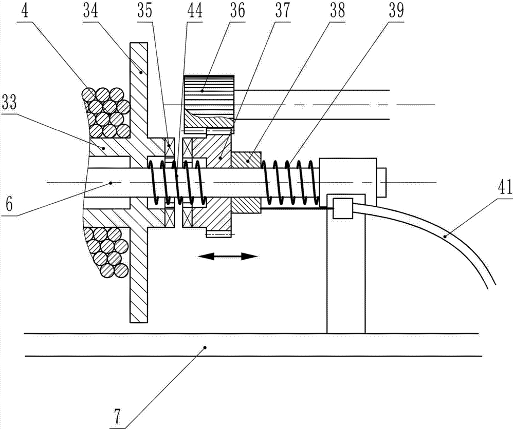 Orthopedic operation leg lifting gear