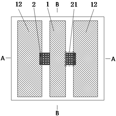 MEMS humidity sensor based on phase detection principle and preparation method