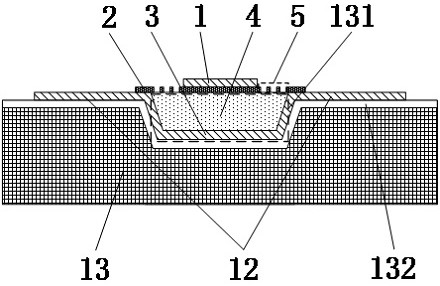 MEMS humidity sensor based on phase detection principle and preparation method