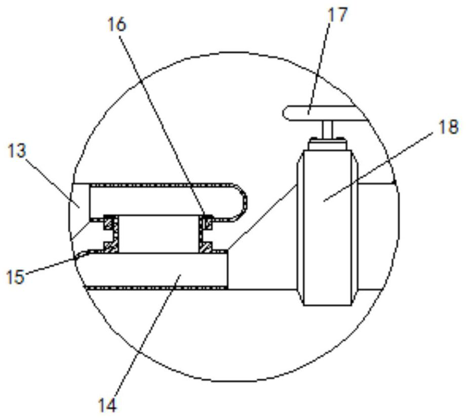 Mixed-flow pump with flow guide device and height-adjustable base