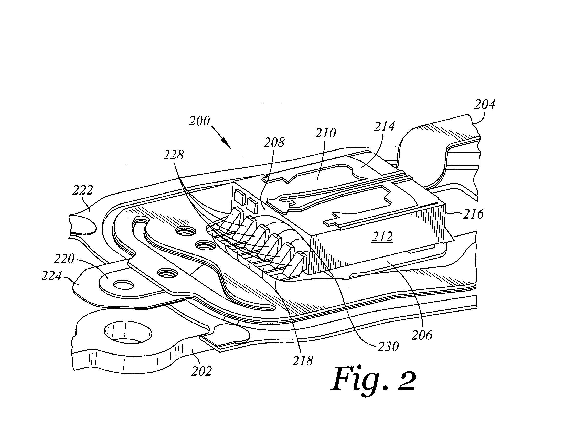 Method for manufacturing a read head having conductive filler in insulated hole through substrate