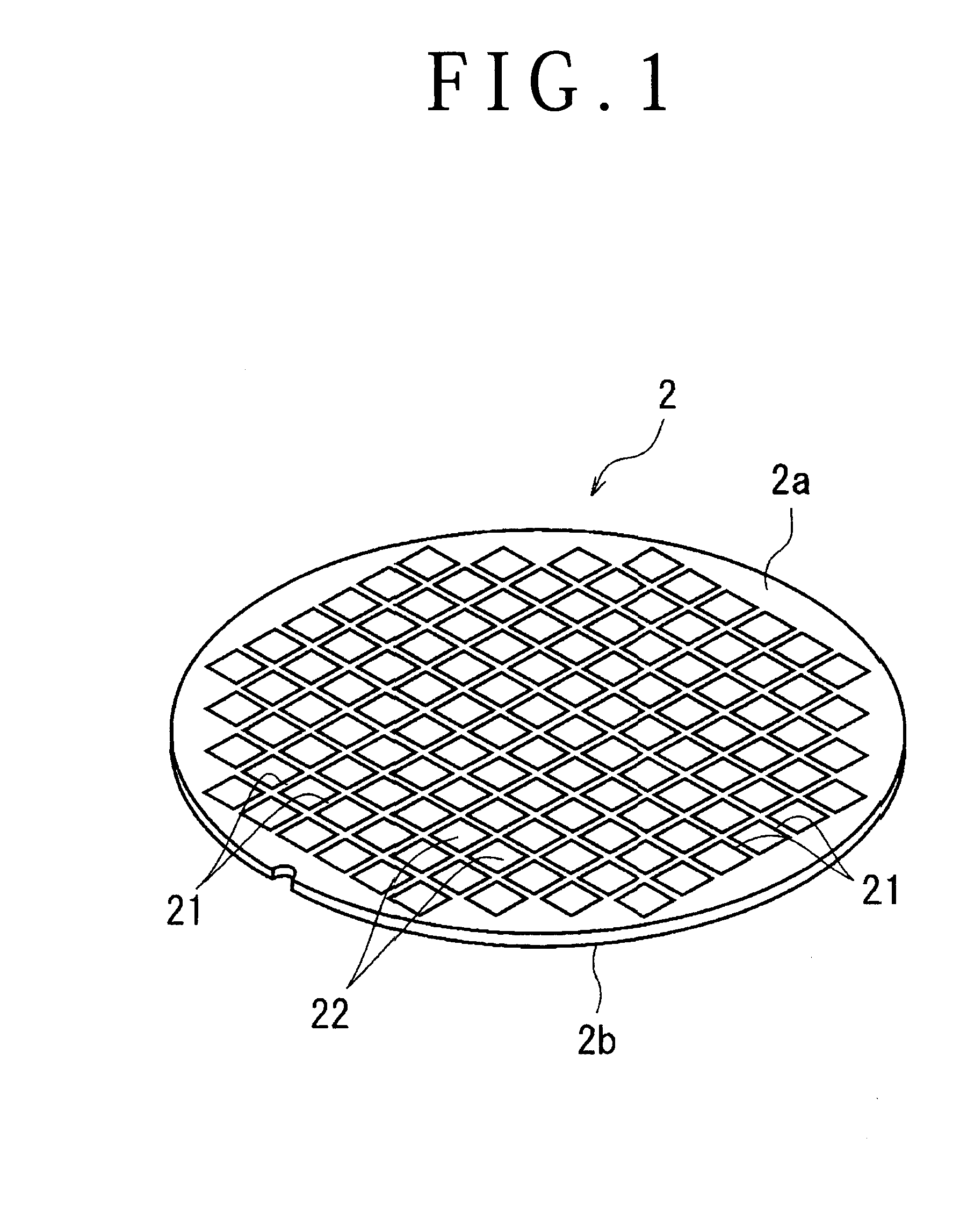 Method of processing optical device wafer
