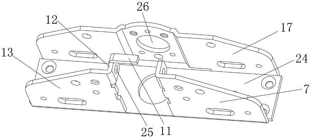 A push-down escape lock cylinder structure