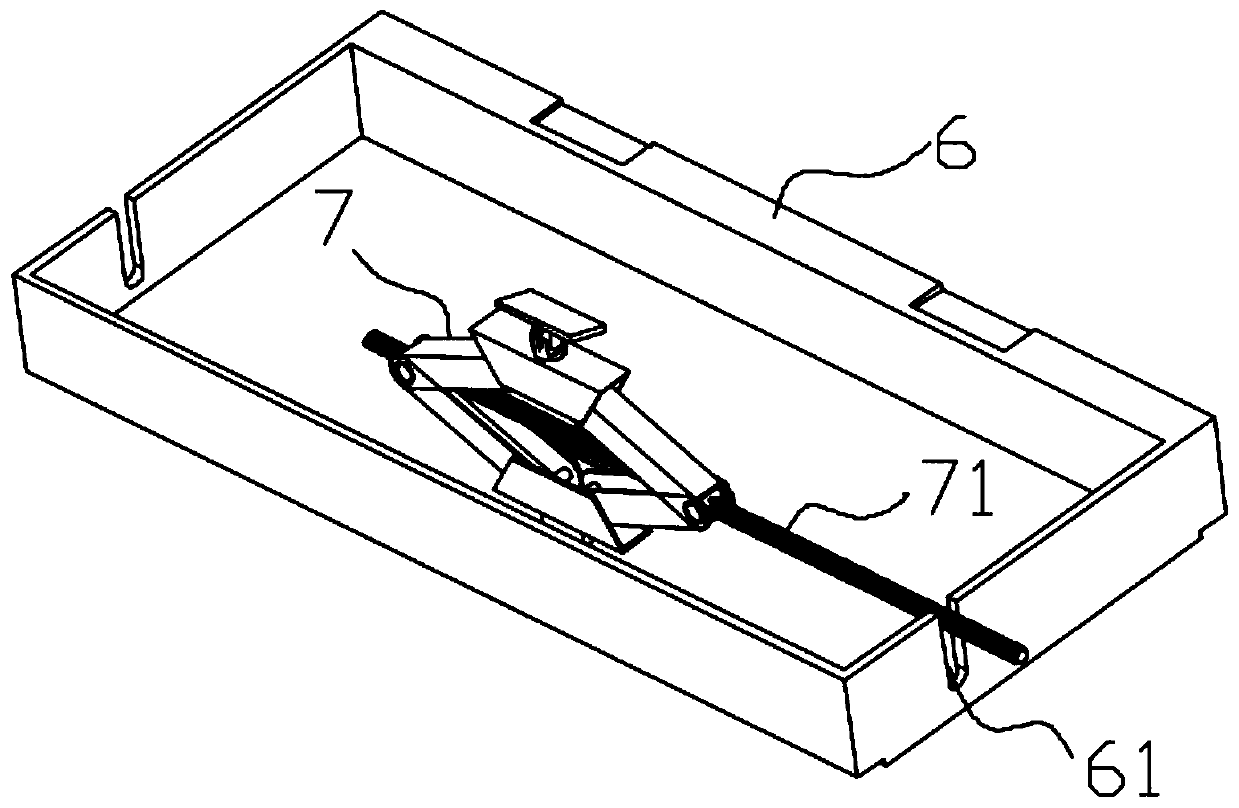 A shot peening fixture for thin-walled parts