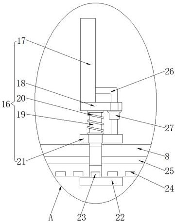 Non-slip multi-angle adjustable drilling device for hardware machining