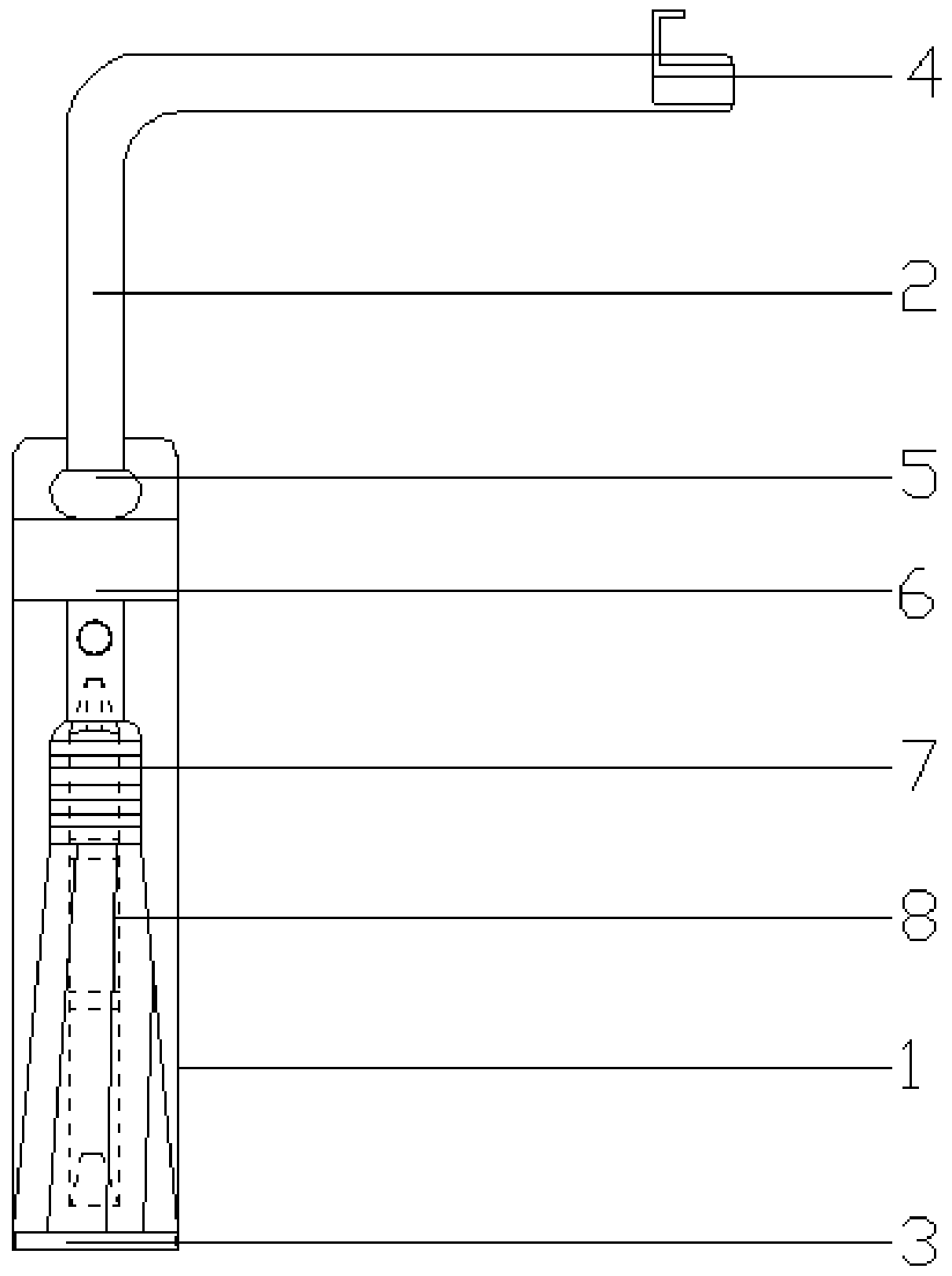 Automated manual transmission (AMT) trailing frog