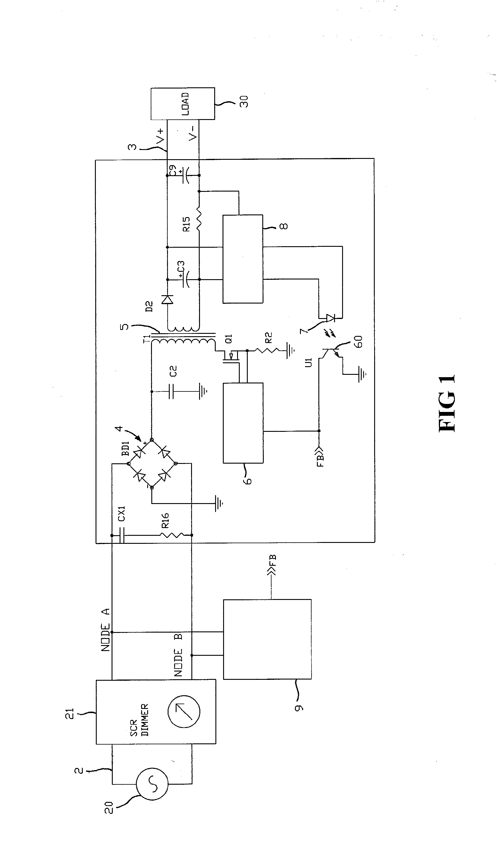 Driving and Dimming Control Device for Illuminator
