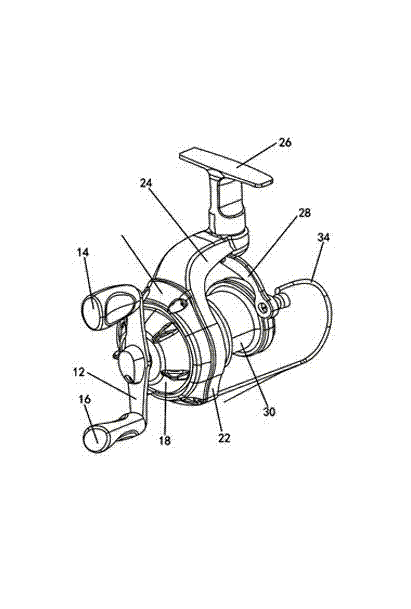 Fishing line wheel