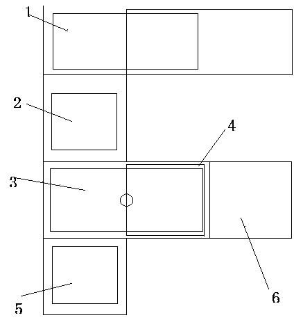 Forming machine for foaming polyphenyl sandwich composite thermal-insulation building block subjected to molding at later stage