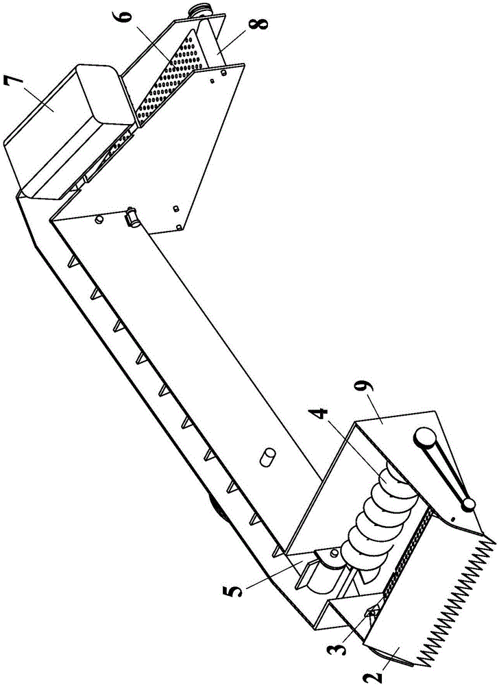 Automatic gynura segetum picking, screening, leaf-removing integrated machine