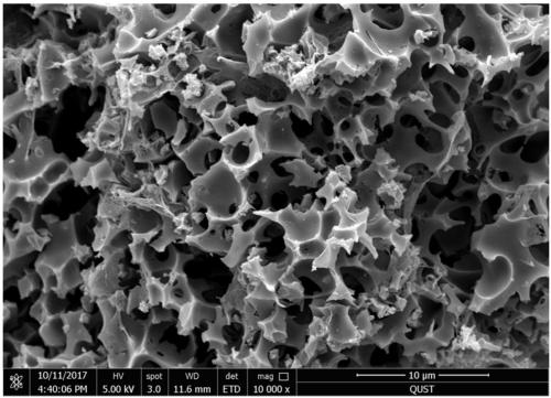 Preparation and application of biomass-based porous carbon material based on platanus orientalis seeds