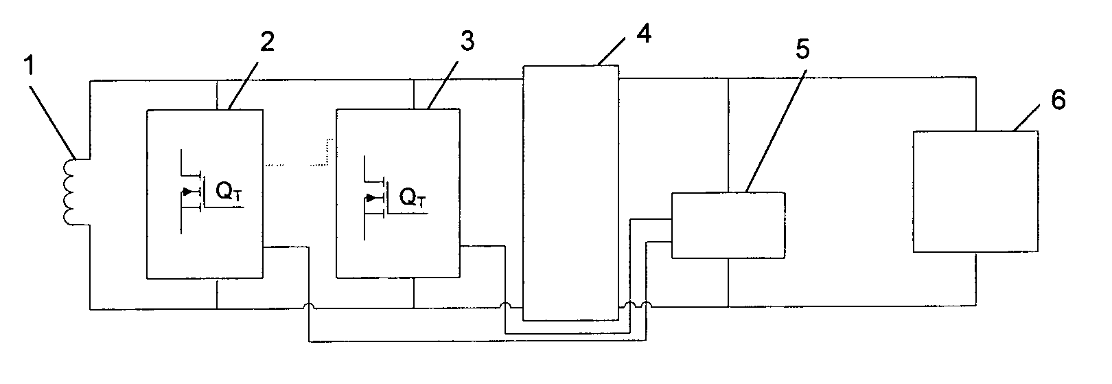 Inductively coupled power receiver and method of operation