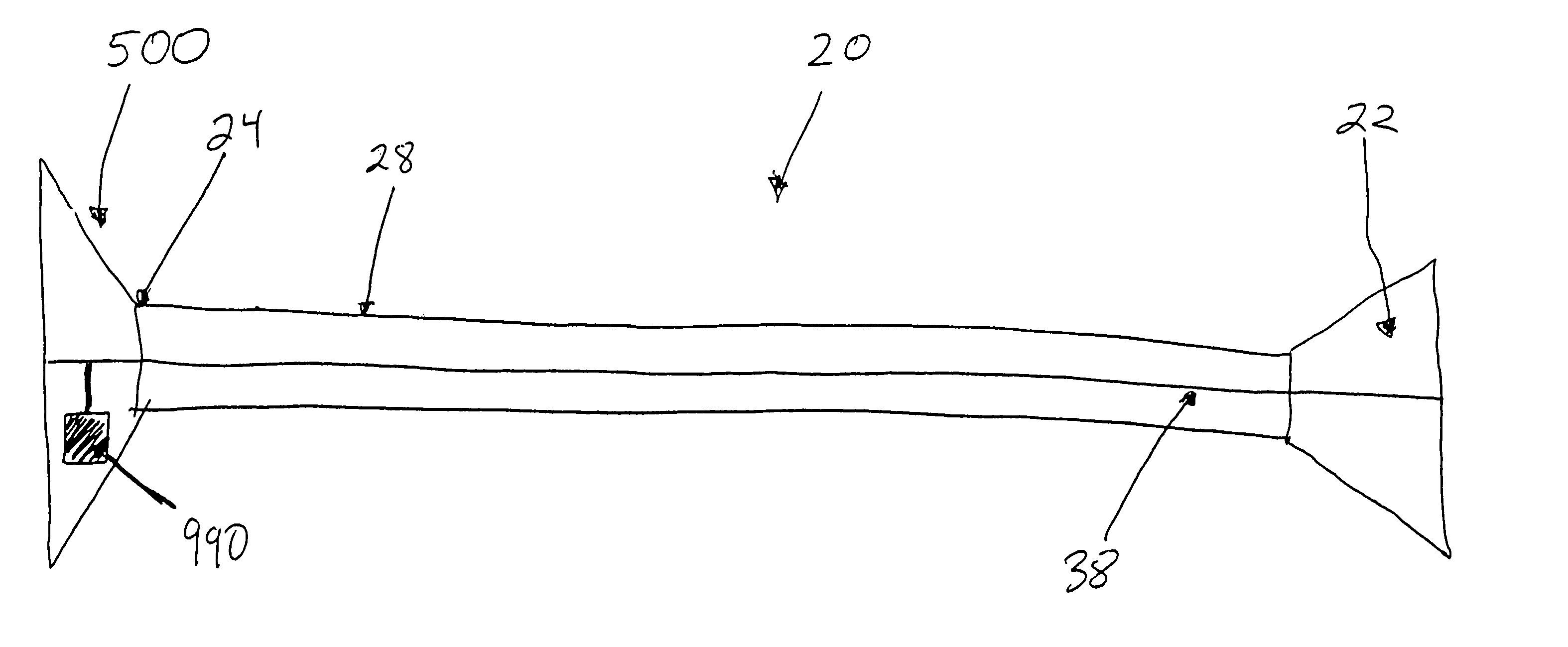Moisture-detecting shaft for use with an electro-mechanical surgical device