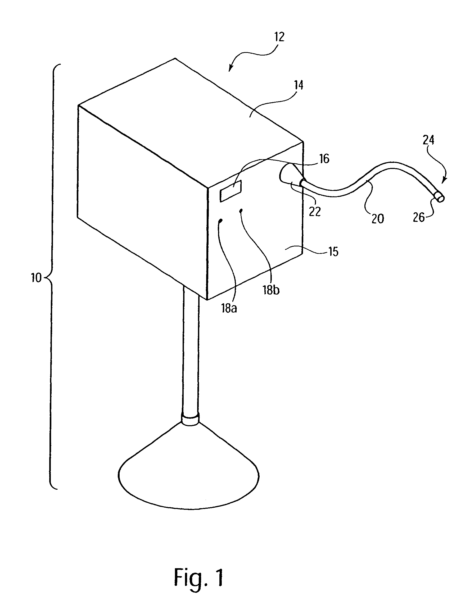 Moisture-detecting shaft for use with an electro-mechanical surgical device