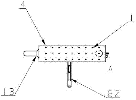 Cylinder type wall plastering rod