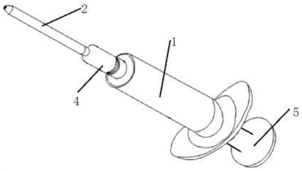 Backflow-preventing hemostatic propeller