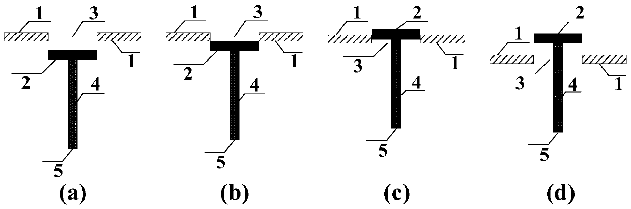 A driving method and structure of a unidirectional closing and opening electrode