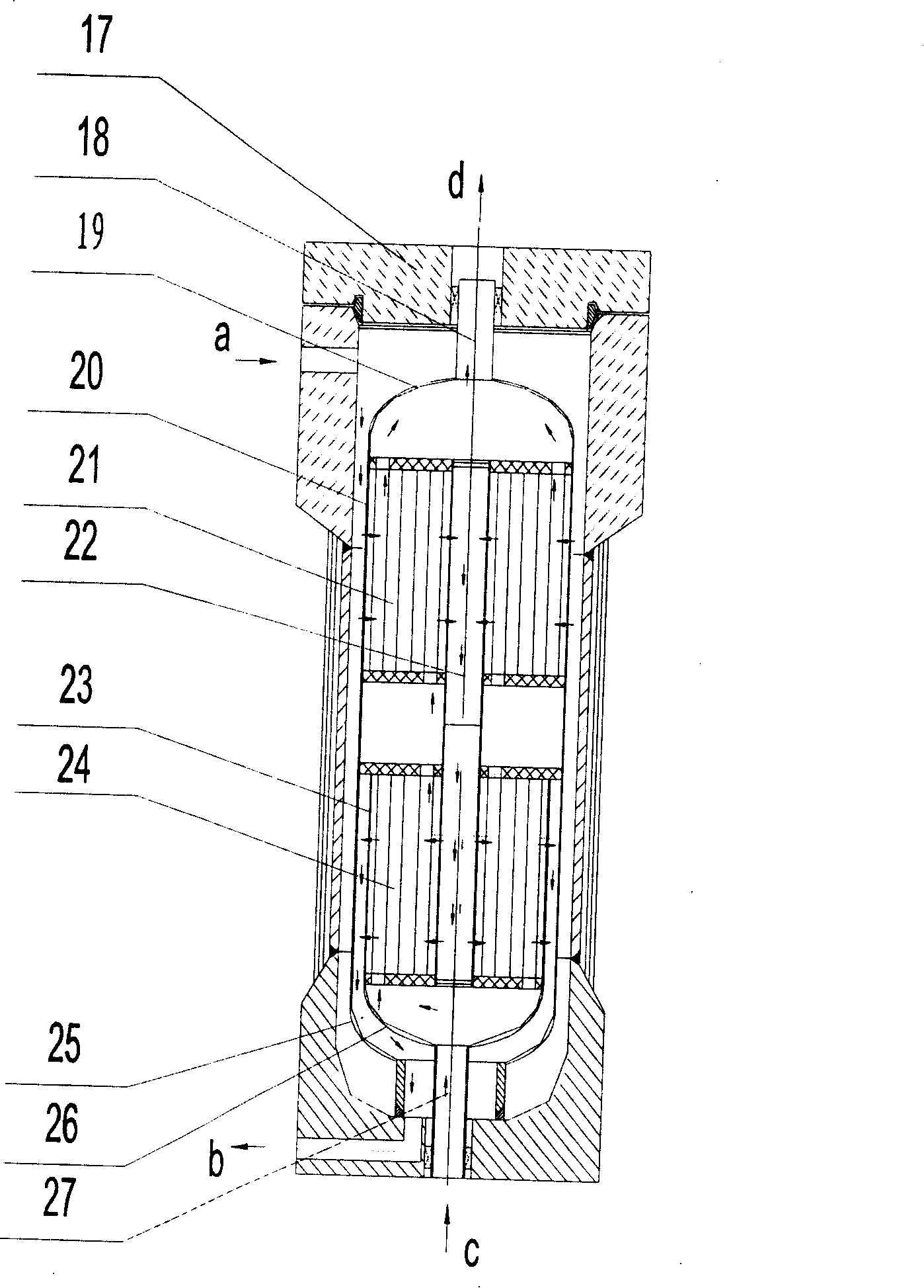 Externally heated medium and high pressure process and apparatus for synthesizing material ammonia with methanol and methane