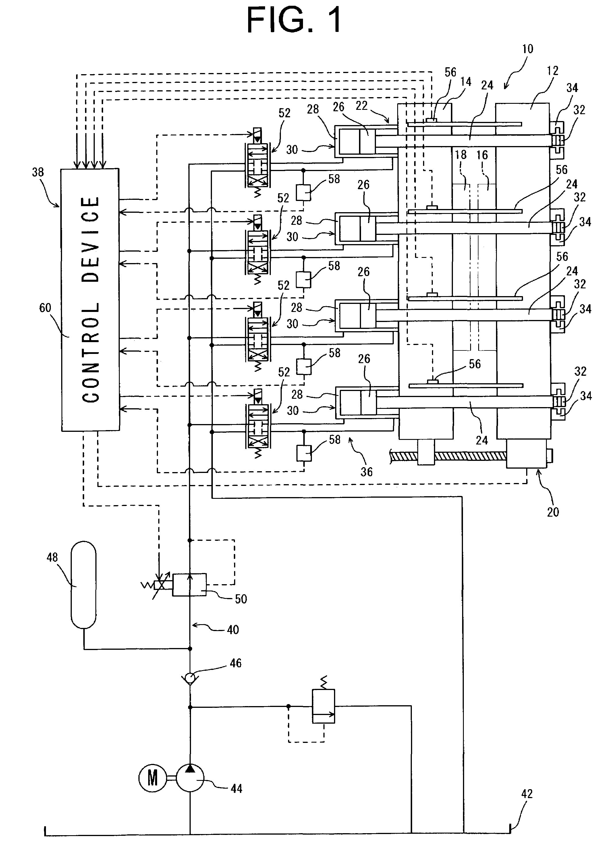 Compression molding method and mold clamping apparatus