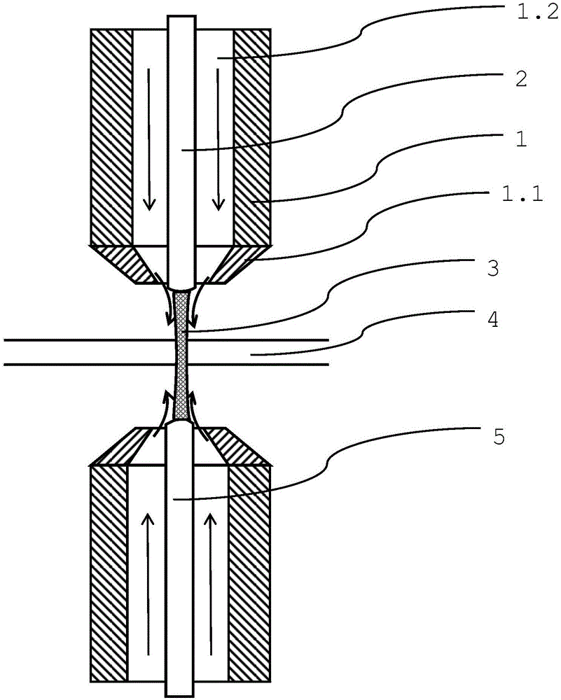 Method and device for plasma drilling of tipping paper