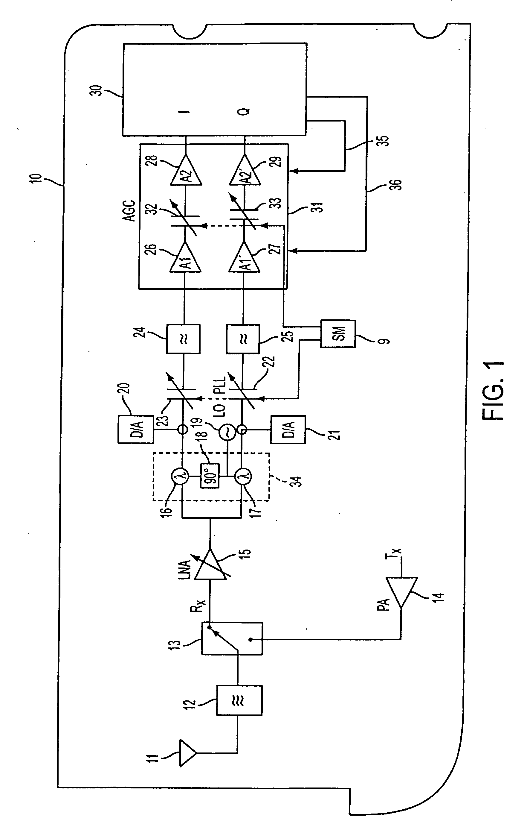 DC offset cancellation in a zero IF receiver