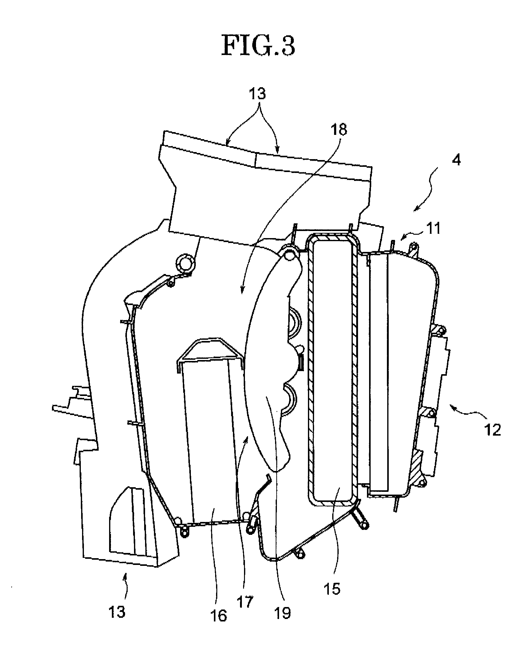 Mix door and vehicle air conditioner using the same