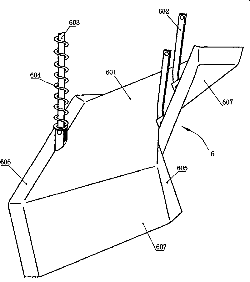 Wheat ridge-forming board and wheat ridge-forming seed-sowing machine