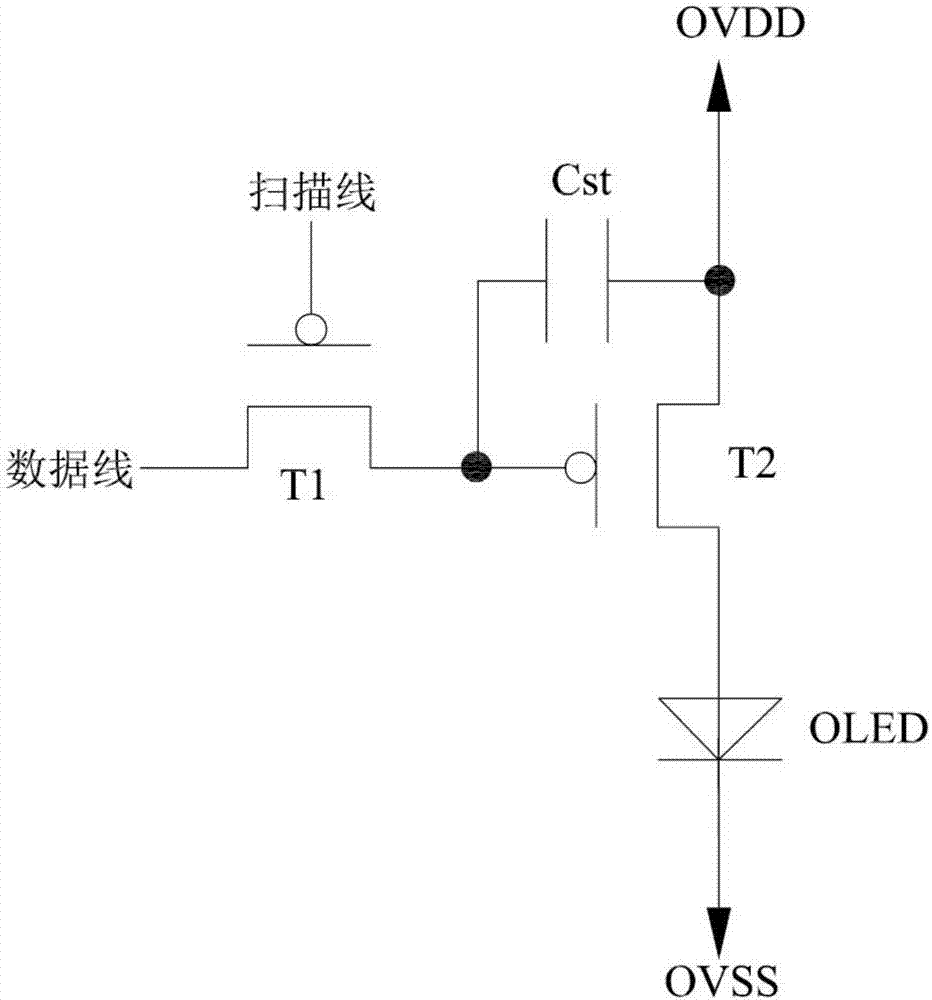 Pixel driving circuit and organic light-emitting diode display