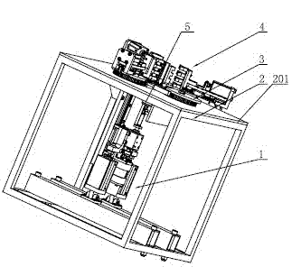 Device for forming metal carrier