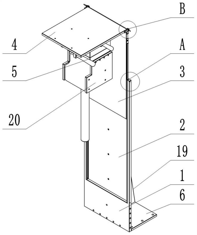 Special fixture for mounting high-speed camera of ultra-precision machine tool