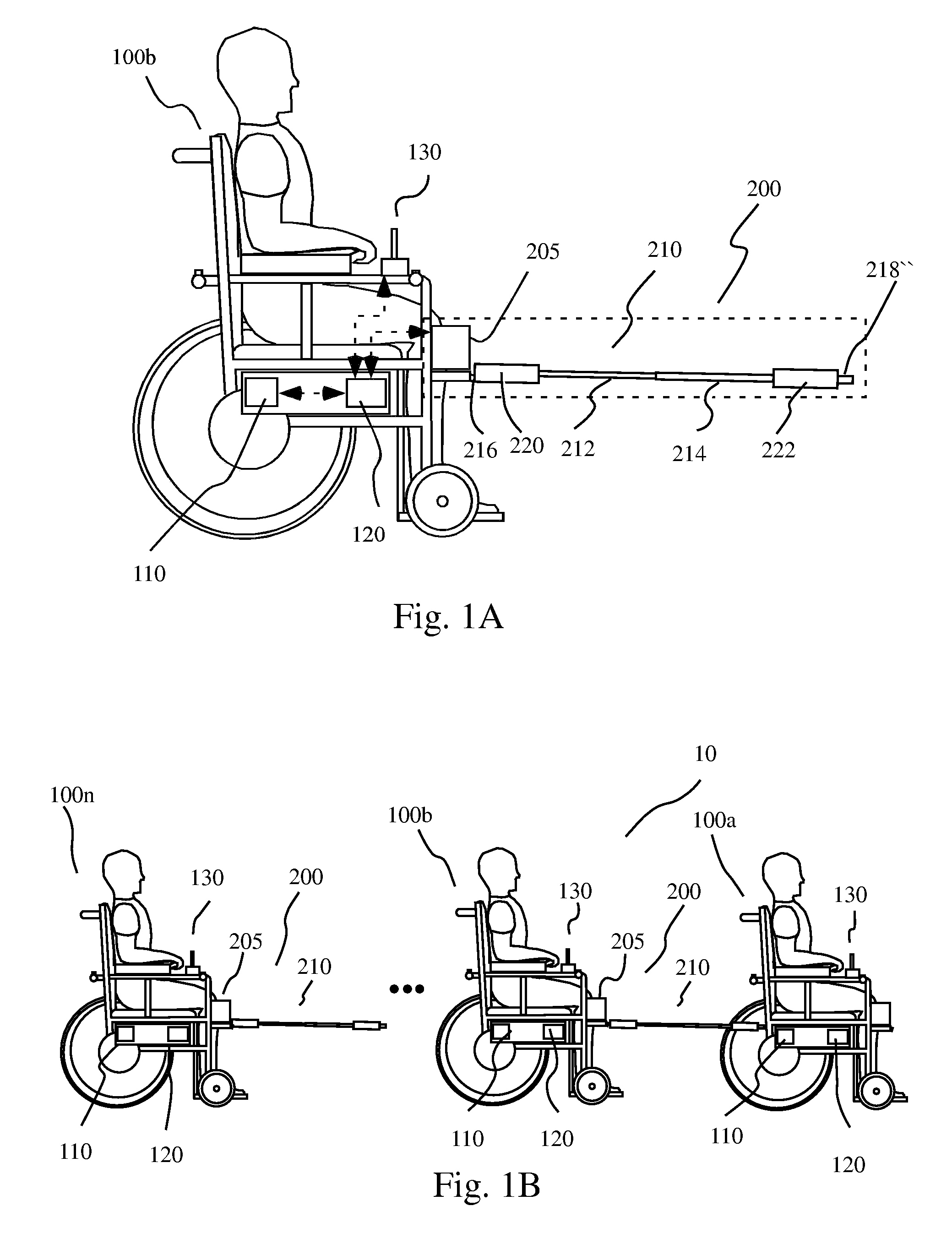 Powered vehicle convoying systems and methods of convoying powered vehicles
