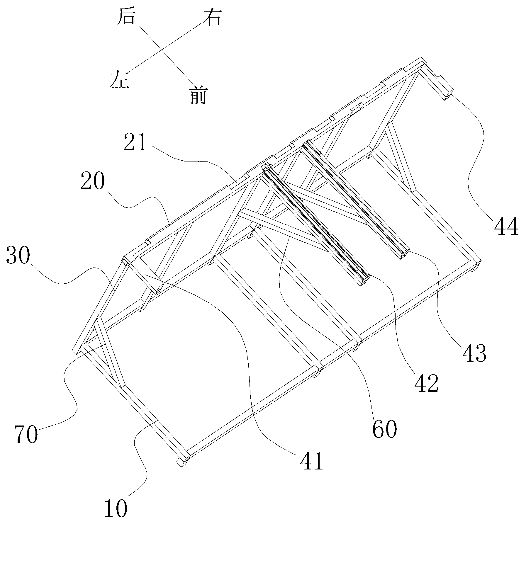 Suspending tool for assembling refrigerator inner boxes