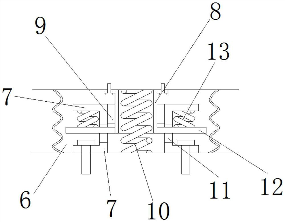 Fabricated building plane anti-seismic structure