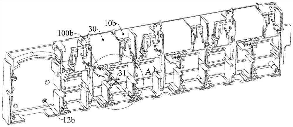 Energy storage operating mechanism of load circuit breaker and load circuit breaker