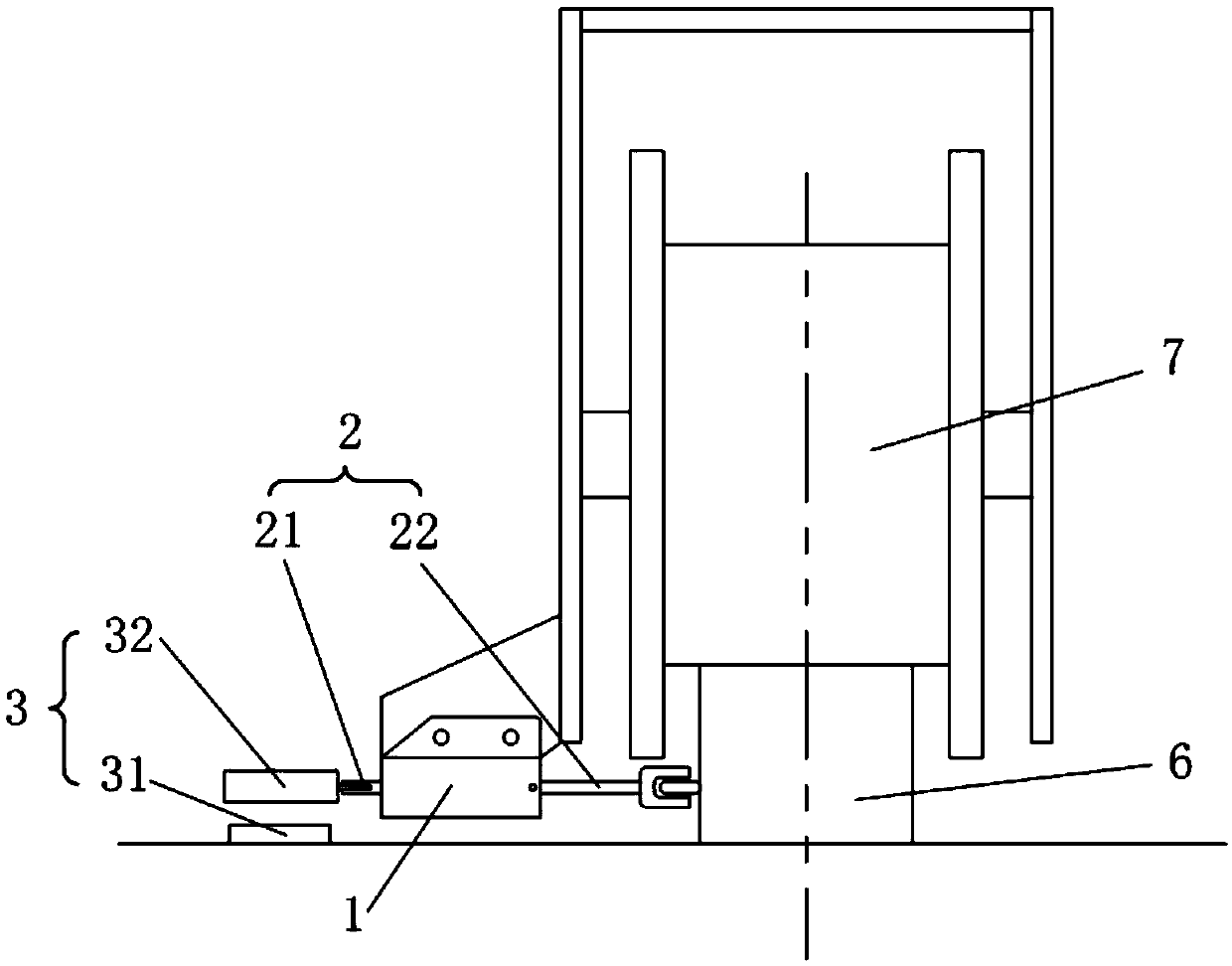Sensor connecting assembly and track transportation system