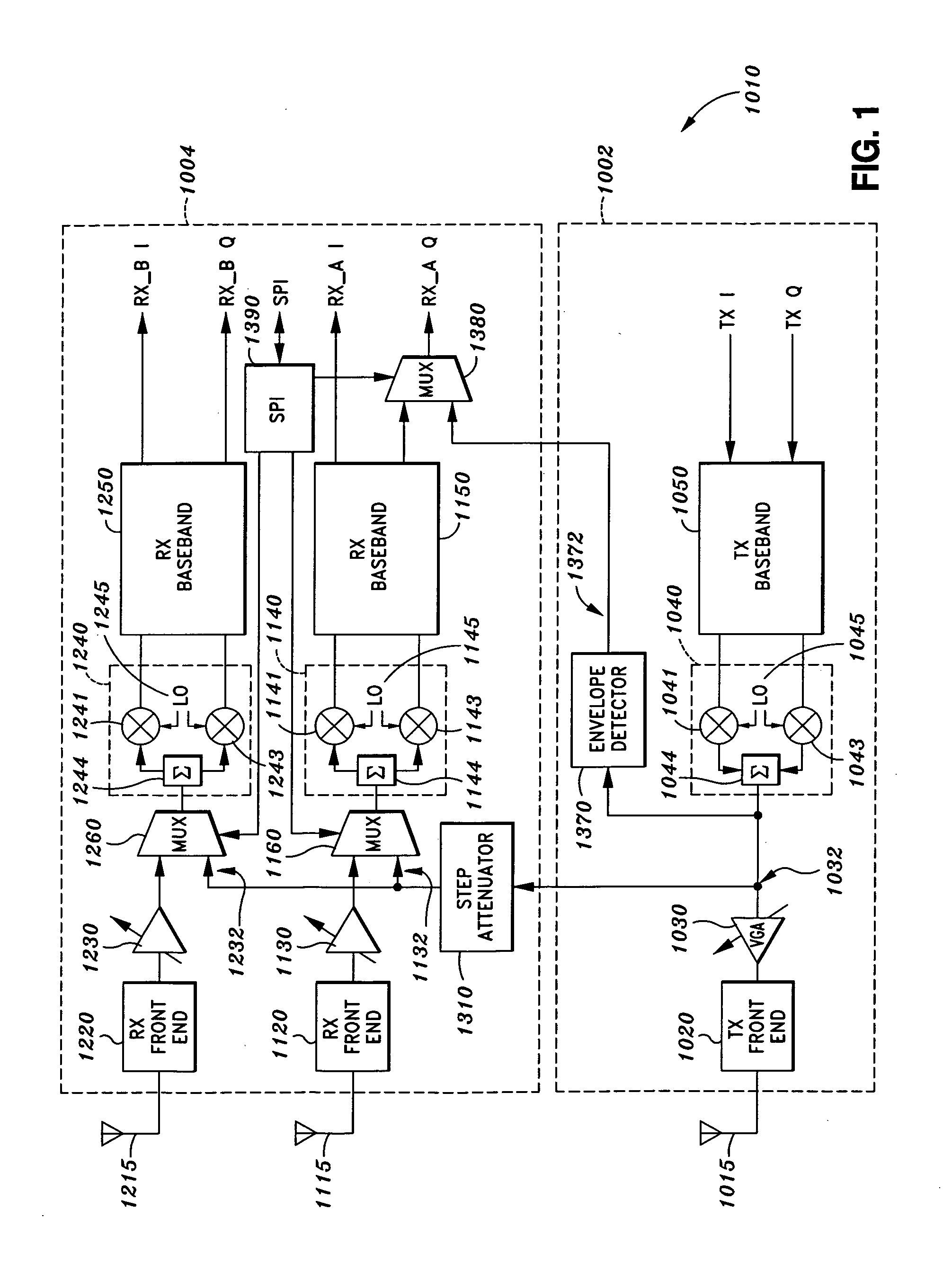 Apparatus and method for calibration of gain and/or phase imbalance and/or DC offset in a communication system