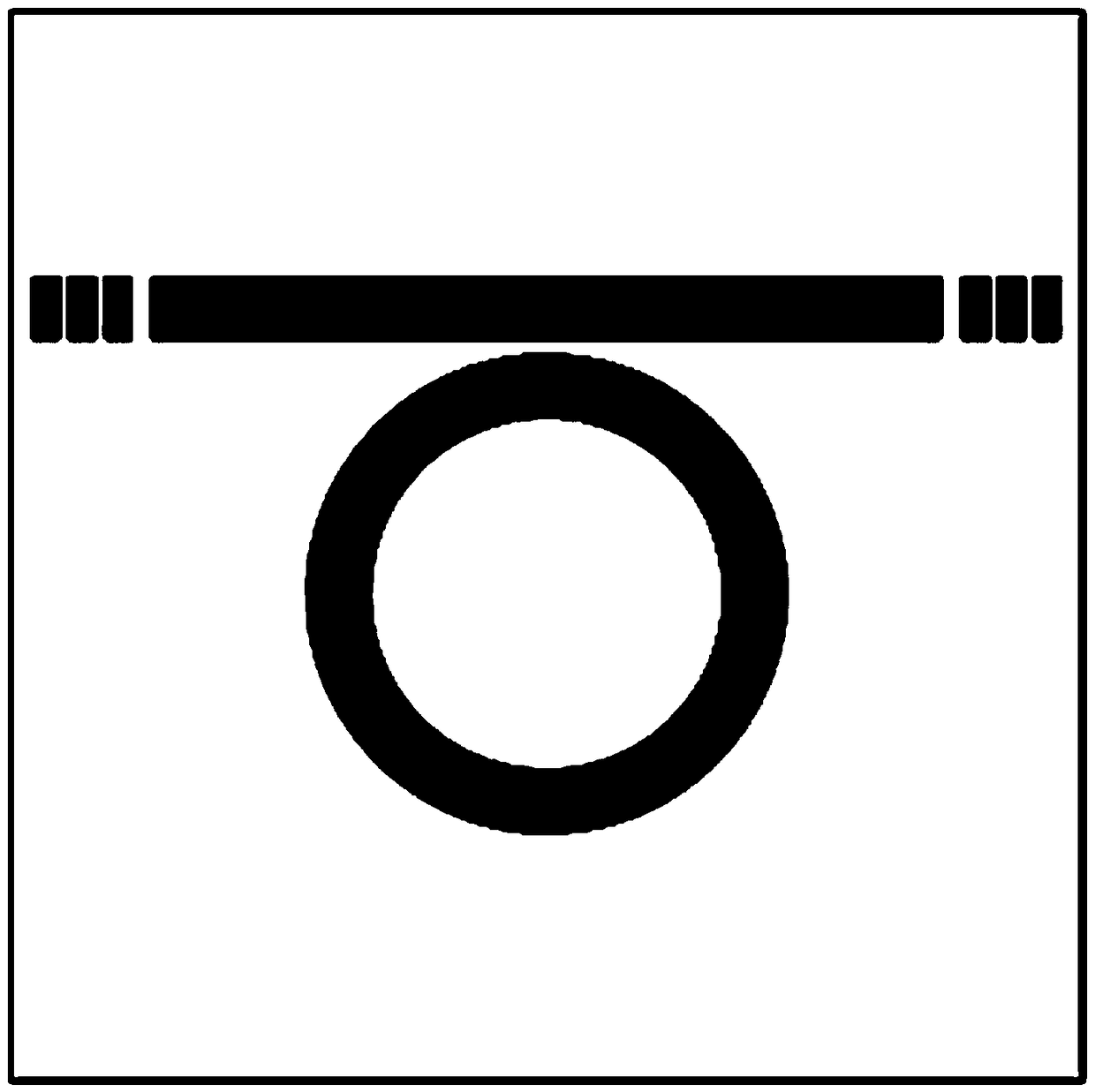 Preparation method of optical waveguide type minicircle resonant cavity humidity sensor coated with TiO2 thin film