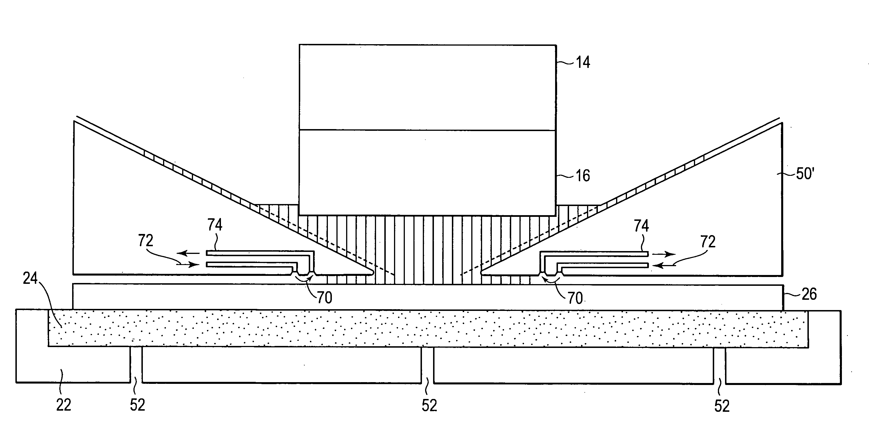 Immersion lithography system and method having a wafer chuck made of a porous material