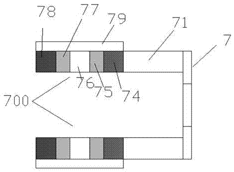 Welding gun walking mechanism applied to welding machine and capable of buffering