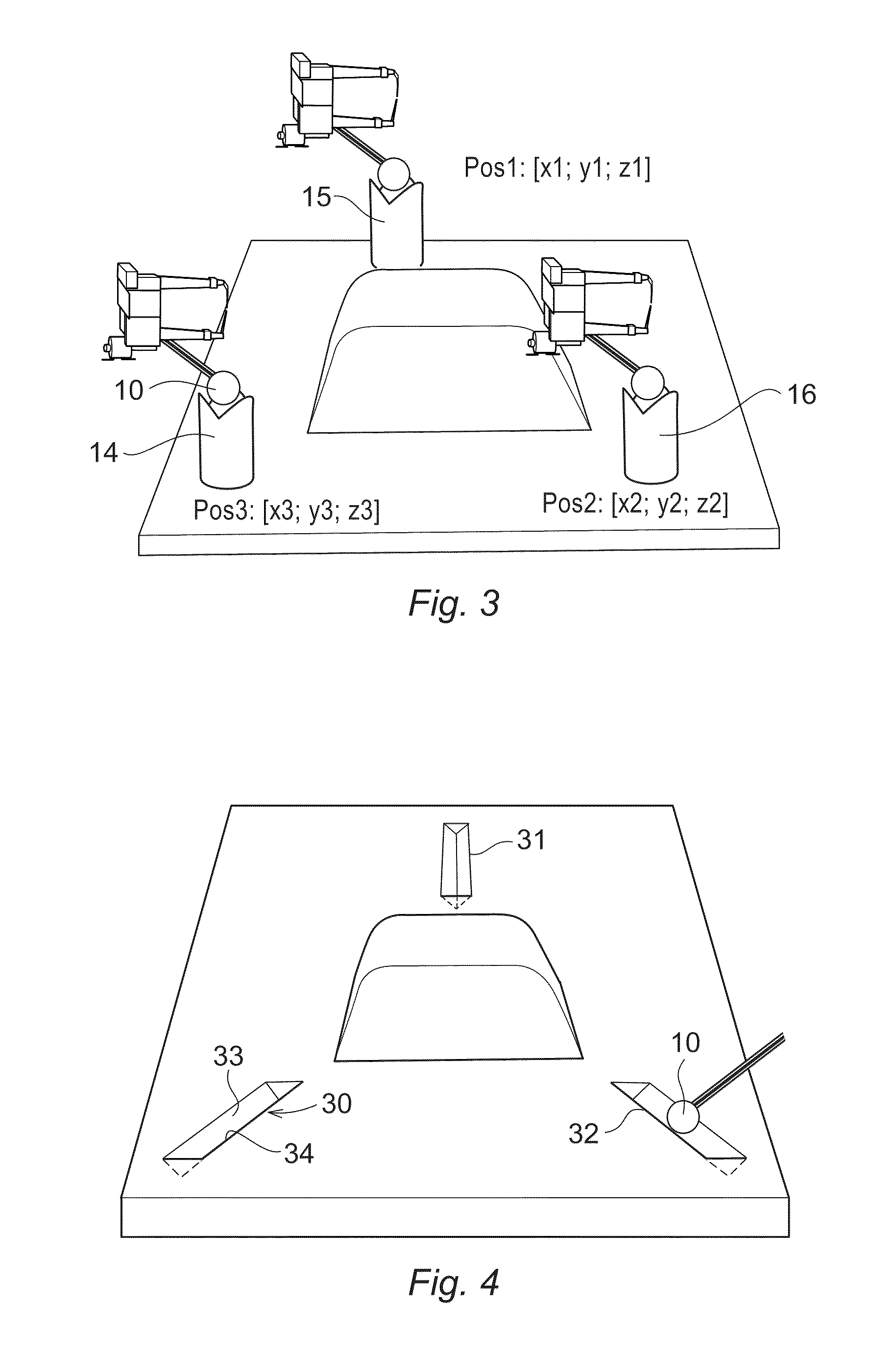 Method and system for determining the relation between a robot coordinate system and a local coordinate system located in the working range of the robot