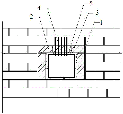 A prefabricated alcove-type construction technology with reserved holes for household electric boxes