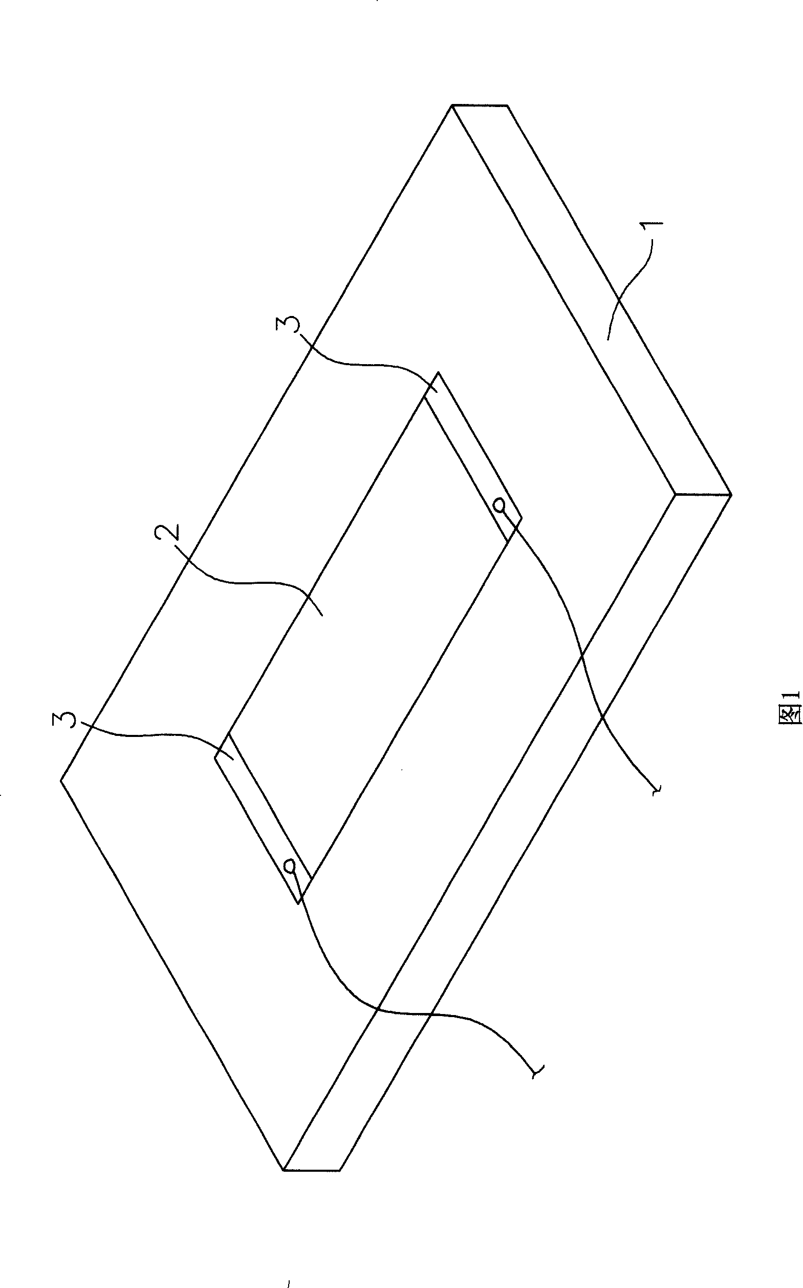 Composite of electric heating film and made electric heating film and electric heating device