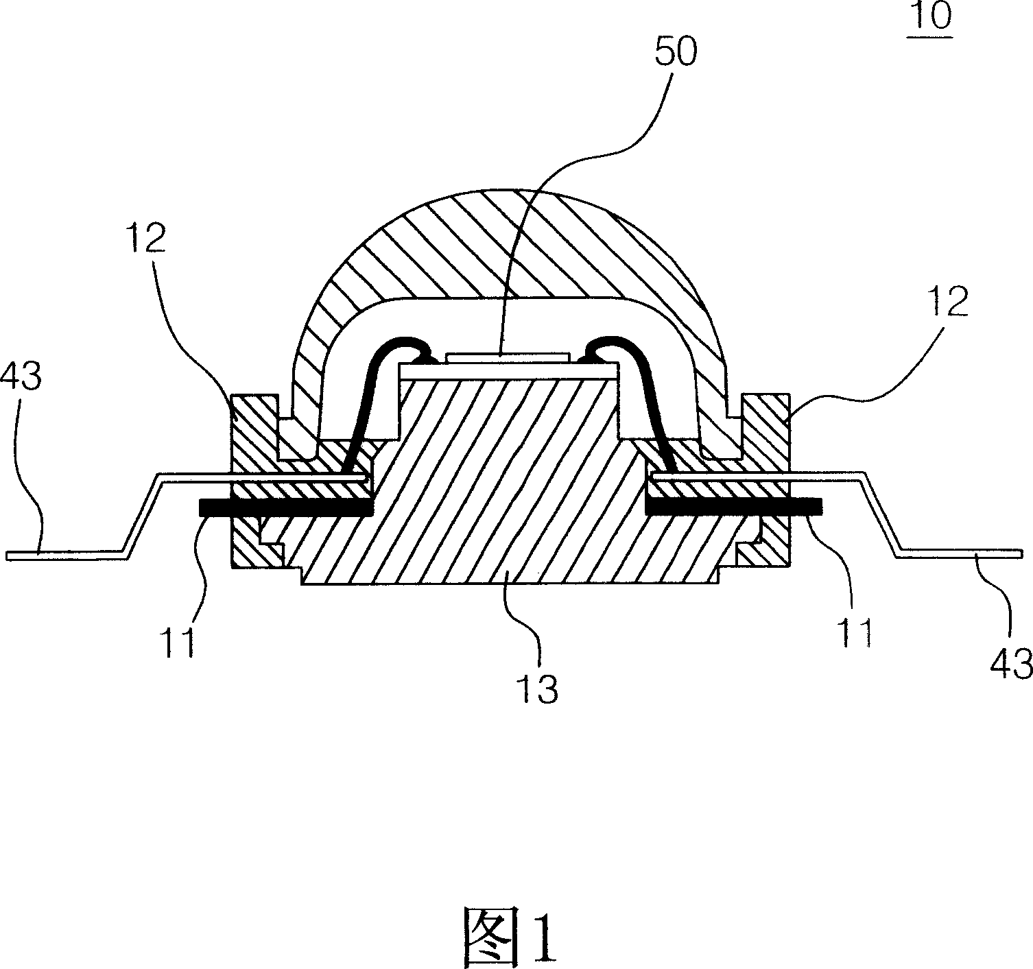 Manufacture method for diode light-emitting device and its structure