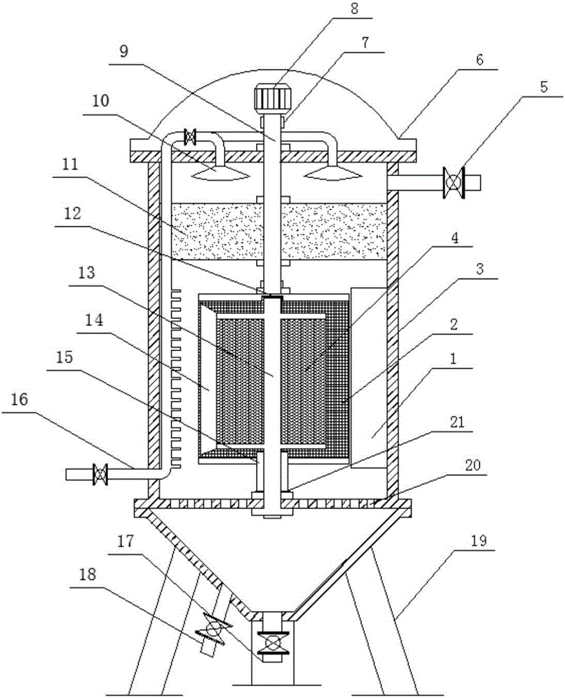 Automatic circulating water electrolysis descaling device and method