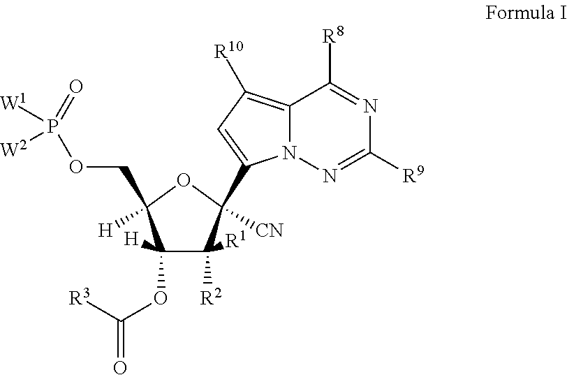1′-substituted-carba-nucleoside prodrugs for antiviral treatment