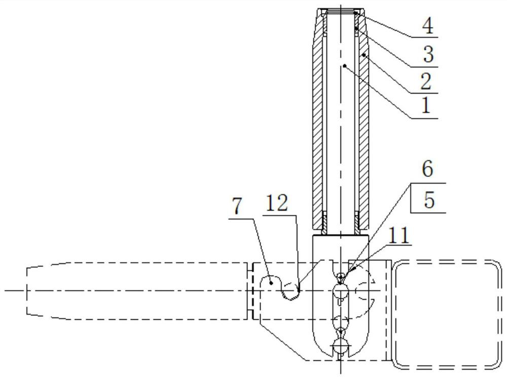 Slideway guide mechanism for bridge span of emergency mechanical bridge