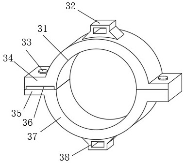 Water meter anti-disassembly and anti-theft device