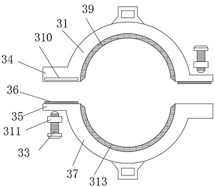 Water meter anti-disassembly and anti-theft device