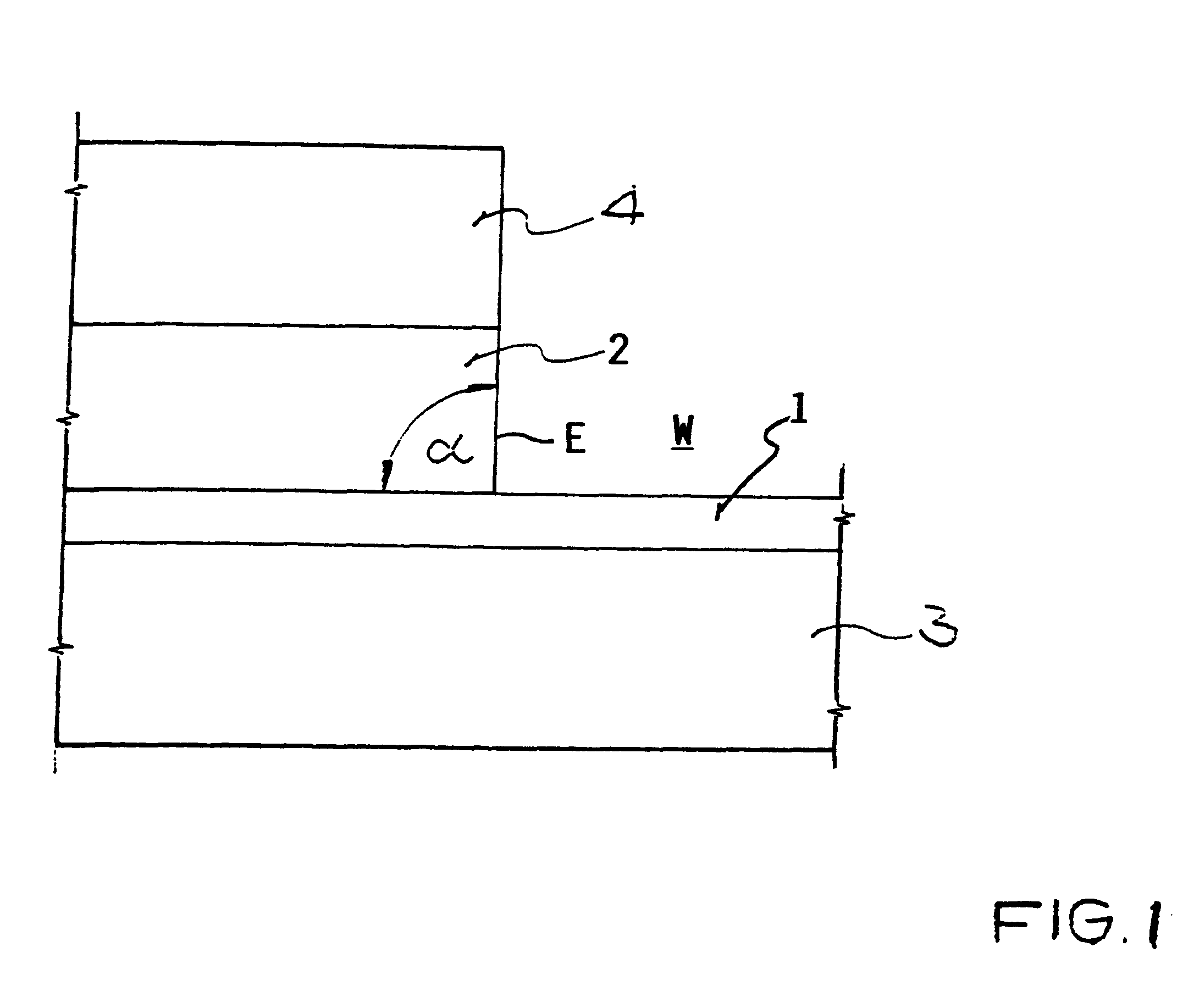 Method for anisotropic plasma-chemical dry etching of silicon nitride layers using a gas mixture containing fluorine
