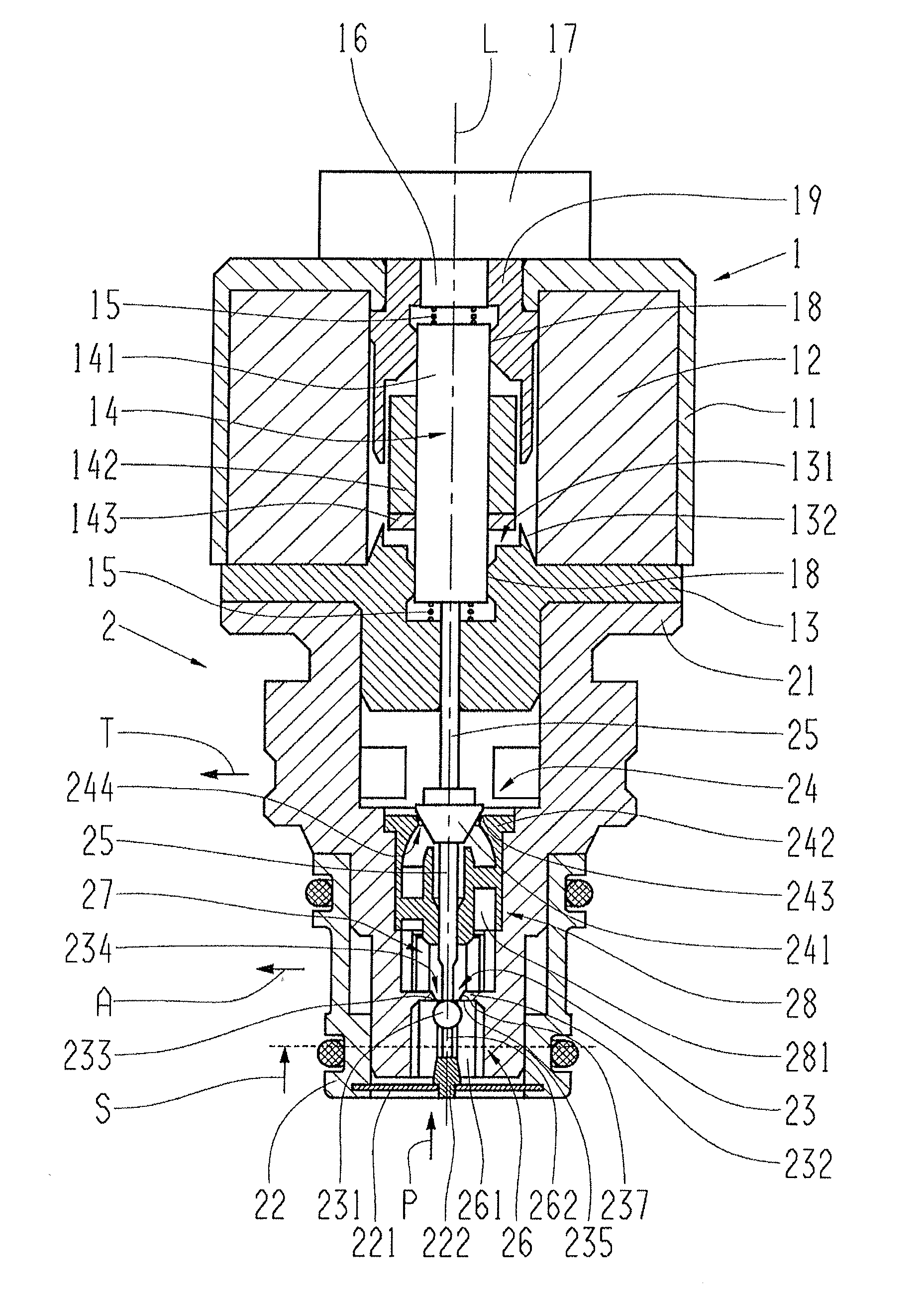 Pressure control valve device